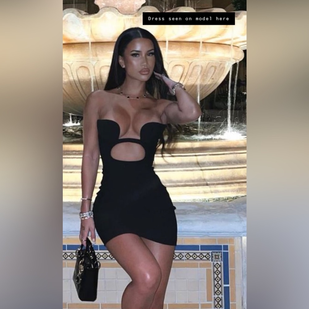 NENSI DOJAKA Cutout minidress